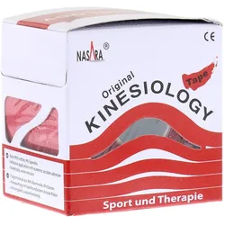 Nasara Kinesiologie Tape 5 cmx5 m rot 1 St