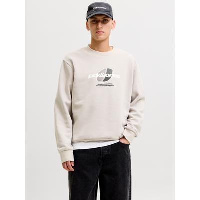 Jack & Jones "JCOCLUB BRANDING SWEAT CREW NECK", Baumwollmischung, regular fit