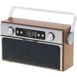 Camry Radio CR 1183 Tragbar Digital Aluminium,, Holz (FM, Bluetooth), Radio, Mehrfarbig, Bronze, Schwarz