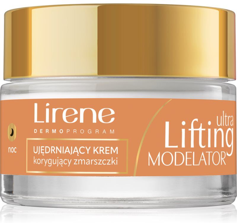 Lirene Ultra Lifting Modelator 50+ firming night cream for the correction of wrinkles 50 ml