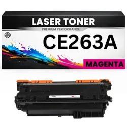 Toner 648A für HP Magenta CE263A Premium Alternative Günstig für HP LaserJet Pro 200 color M 276 nw