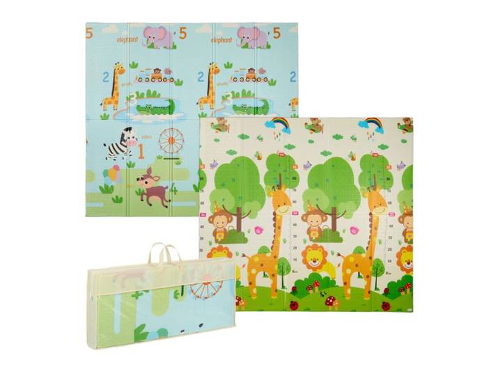 Relaxdays Tapis de jeu animaux, chiffres & lettres