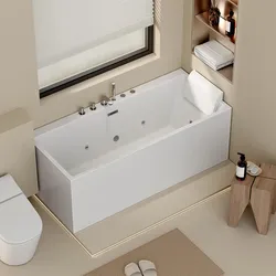 HOME DELUXE Whirlpoolbadewanne AMBER - 170 x 58 x 80 cm