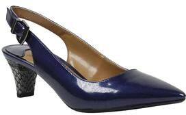 Women's Mayetta Sling by J. Renee in Navy (Size 8 1/2 N)