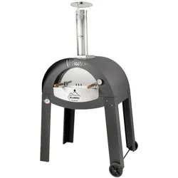 BELLANAPOLI Holzofen Professioneller PIZZA-Ofen VESUVIO Backen 4 Pizzen
