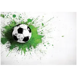 FOTOTAPETE Kinderzimmer Junge Fußball 200x140