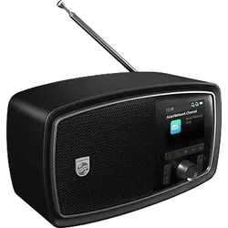 PHILIPS TAV 2000 DB/00 Portables Radio, AM, DAB, DAB+, FM, Bluetooth, Schwarz