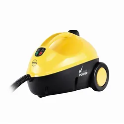 Eldom Polti Easy Steam Zylinder-Dampfreiniger 1 2 l Silber, Dampfreiniger, Gelb