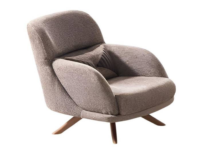 Xlmoebel Sessel XLMOEBEL Sessel in Beige mit elegantem Design und hohem Komfort (1-St., Sessel), Made in Europa
