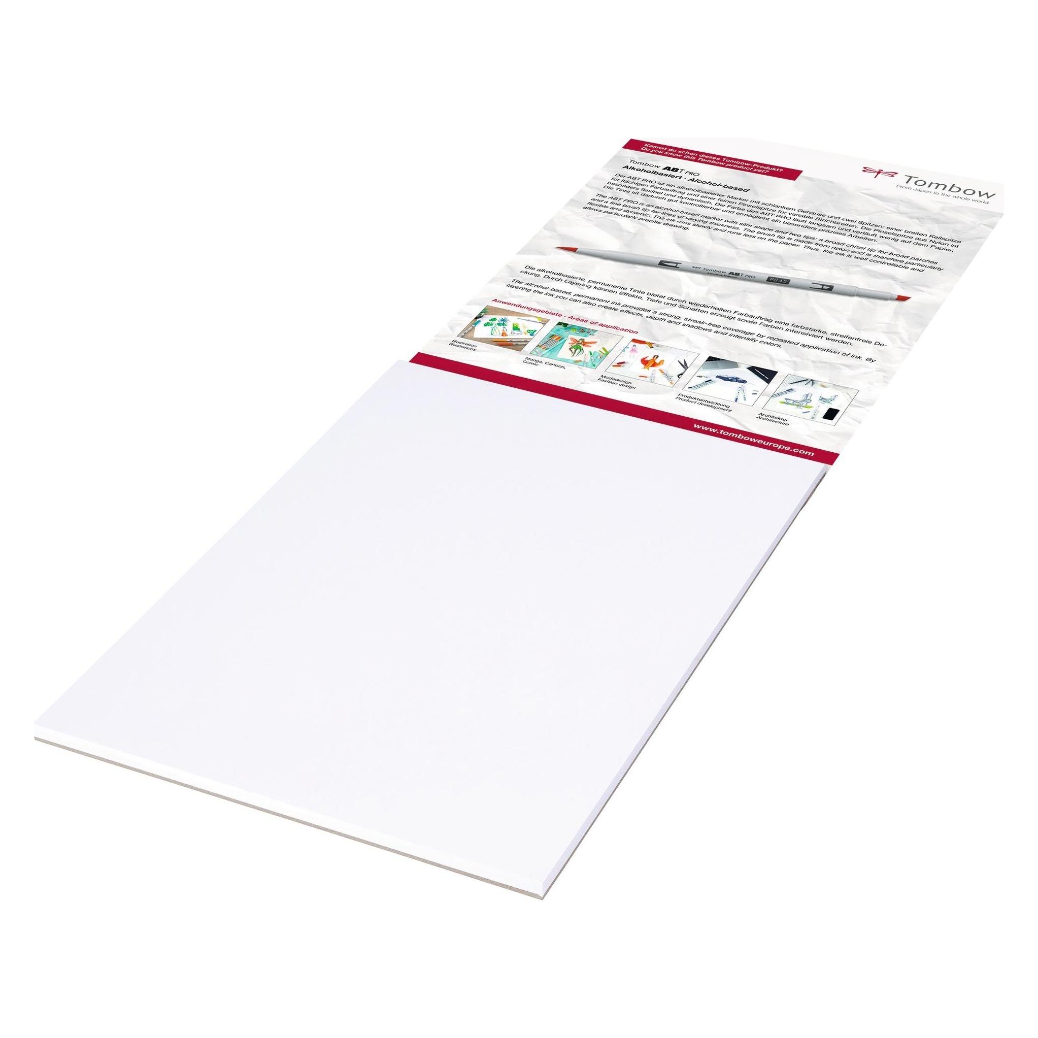Tombow Zeichenblock Layout (A4, Blanko, Harter Einband) (272600009)
