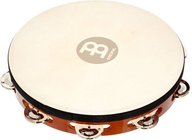 "Meinl TAH1AB Head Tambourine 10"" African Brown"