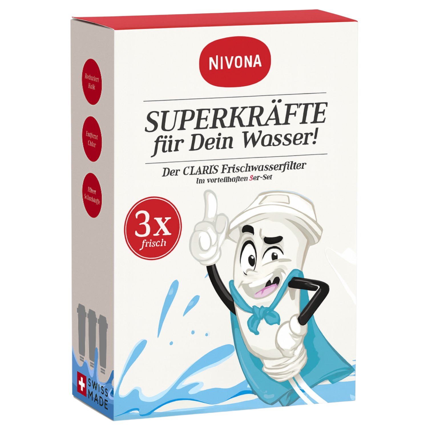 Nivona Claris Filterpatrone NIRF700 3er Pack 390 700 103