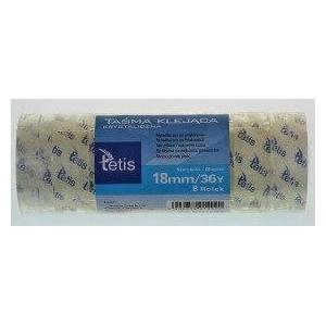 Tetis Klebeband 18mm BT011-B3 (8 Stück) (43800931)