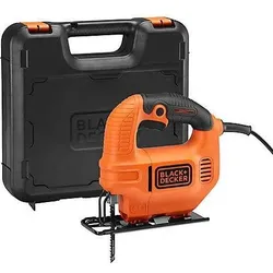 Black & Decker, Stichsäge, Stichsäge – BLACK+DECKER – BES410K – 410 W – Integrierte Staubabsaugung