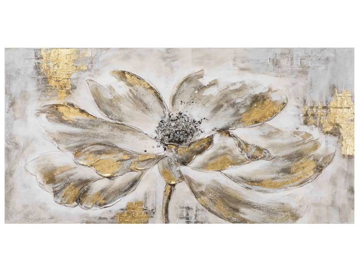 Gemälde Blüte 70x140cm