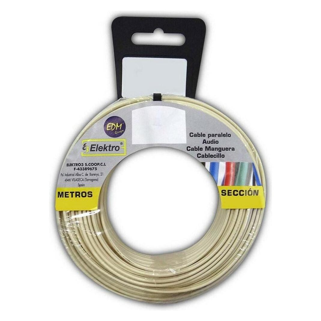 EDM Product Kabel 28084 Weiss Elfenbein 20 M (20 m) (45271103)