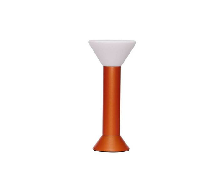 Flash Portable Lampe de Table Métallique Orange - Hübsch - Cuisine