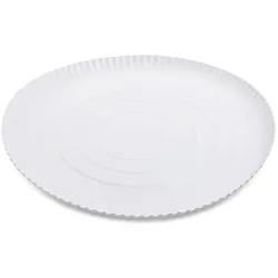 Pappteller tief weiß Ø34cm