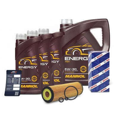 Bestprice Ölfilter + 8l 5W-30 Motoröl [Hersteller-Nr. 40594614] für Mercedes-Benz