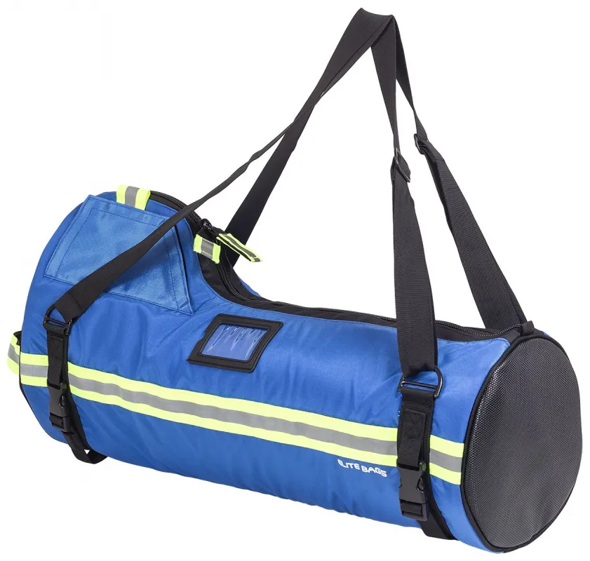 Elite Bags TUBE Sauerstoff-Tasche für Flaschen bis 5 l Volumen, Gewebe blau EB02.020
