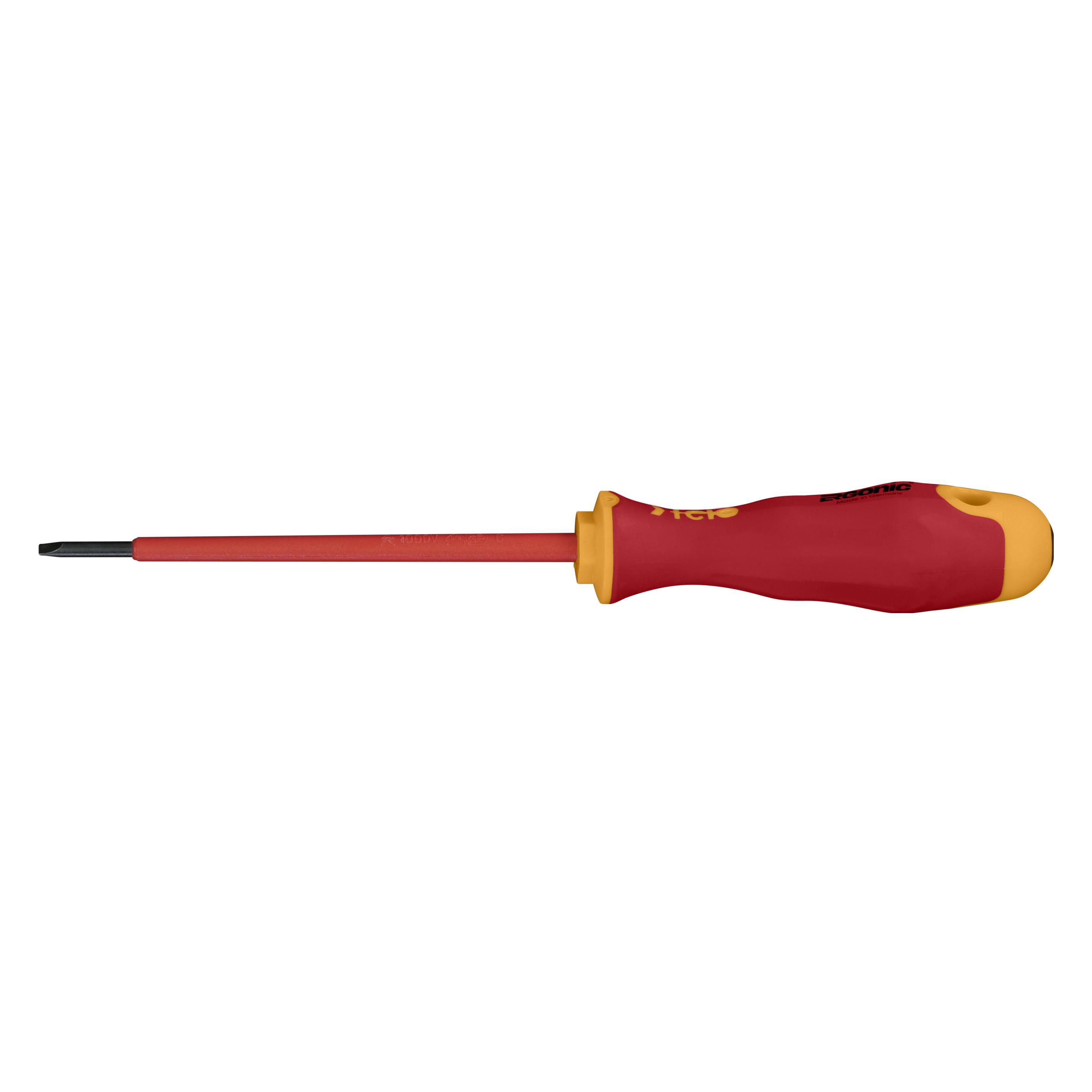 Felo Ergo 3 x 100mm insulated screwdriver (FL41303090) (Schlitz) (41303090)