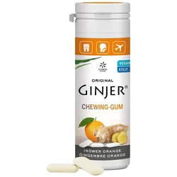 Ginjer Ingwer Kaugummi - Orange 30g