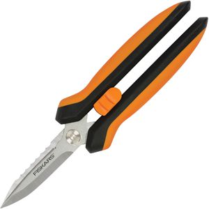 Fiskars Gartenschere Solid Mehrzweck SP320, 1063328, Bypass, Kunststoffgriff mit Softgrip, Schneidleistung bis 13 mm Ø