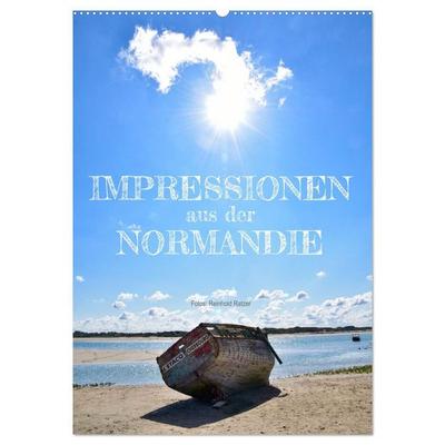 Impressionen aus der Normandie (Wandkalender 2027 DIN A2 hoch), CALVENDO Monatskalender