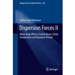 Dispersion Forces II, Fachbücher von Stefan Buhmann