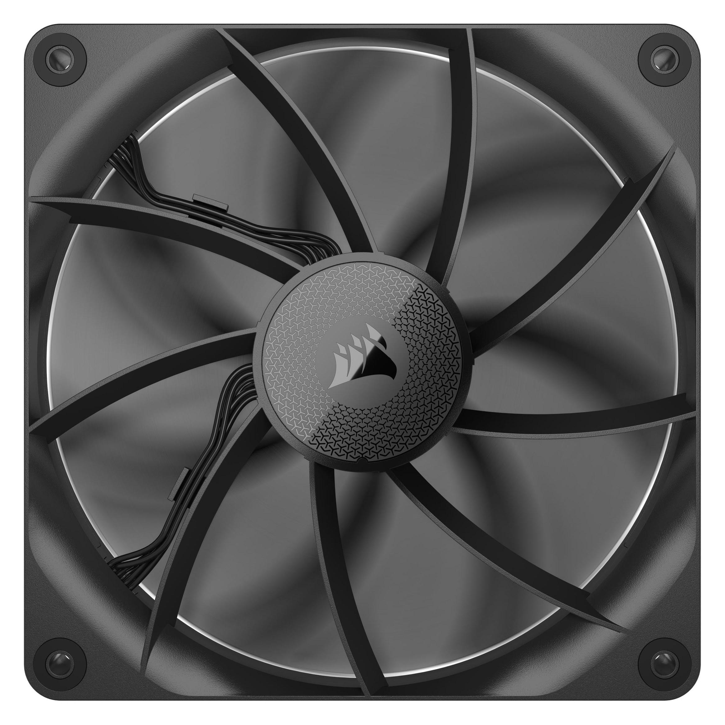 Corsair RX Series, iCUE LINK RX140, 140mm Fan, Dual Fan Kit (140 mm, 2x) (CO-9051012-WW)