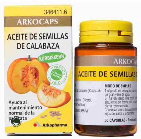 Arkopharma Arkocaps Pumpkin Seed Oil 50 ml