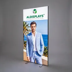 No-Frame Textilspannrahmen LED Bright Box Fold&Go1.000x2.000mm
