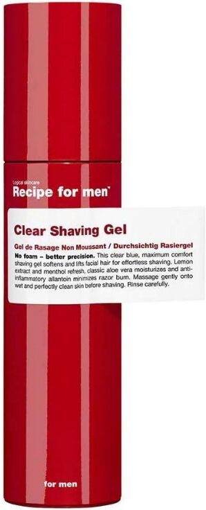 Recipe for Men Clear Shaving Gel 100ml
