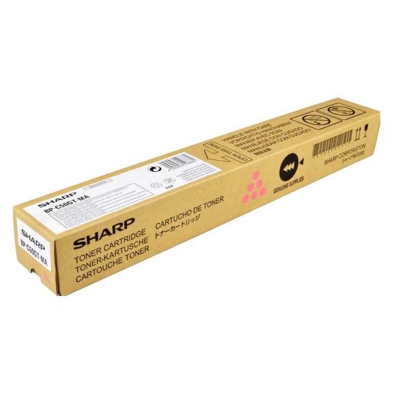 Sharp Toner BPC50GTMA- Magenta BP-C533WR/BP-C533WD/BP-C542WD 8K (M) (BPC50GTMA)