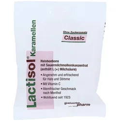 Lactisol Karamellen Classic ohne Zucker 50 g