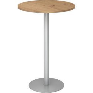 Hammerbacher Stehtisch STH08, asteiche, Maße 111,6 x 80cm (HxØ)