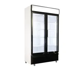 Kühlschrank 2 Glastüren Bez-780 Gd