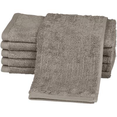 Gästehandtuch ROSS "Premium", grau (flanell), B:30cm L:50cm, Frottier, Obermaterial: 100% Baumwolle, Handtücher, 100% Baumwolle
