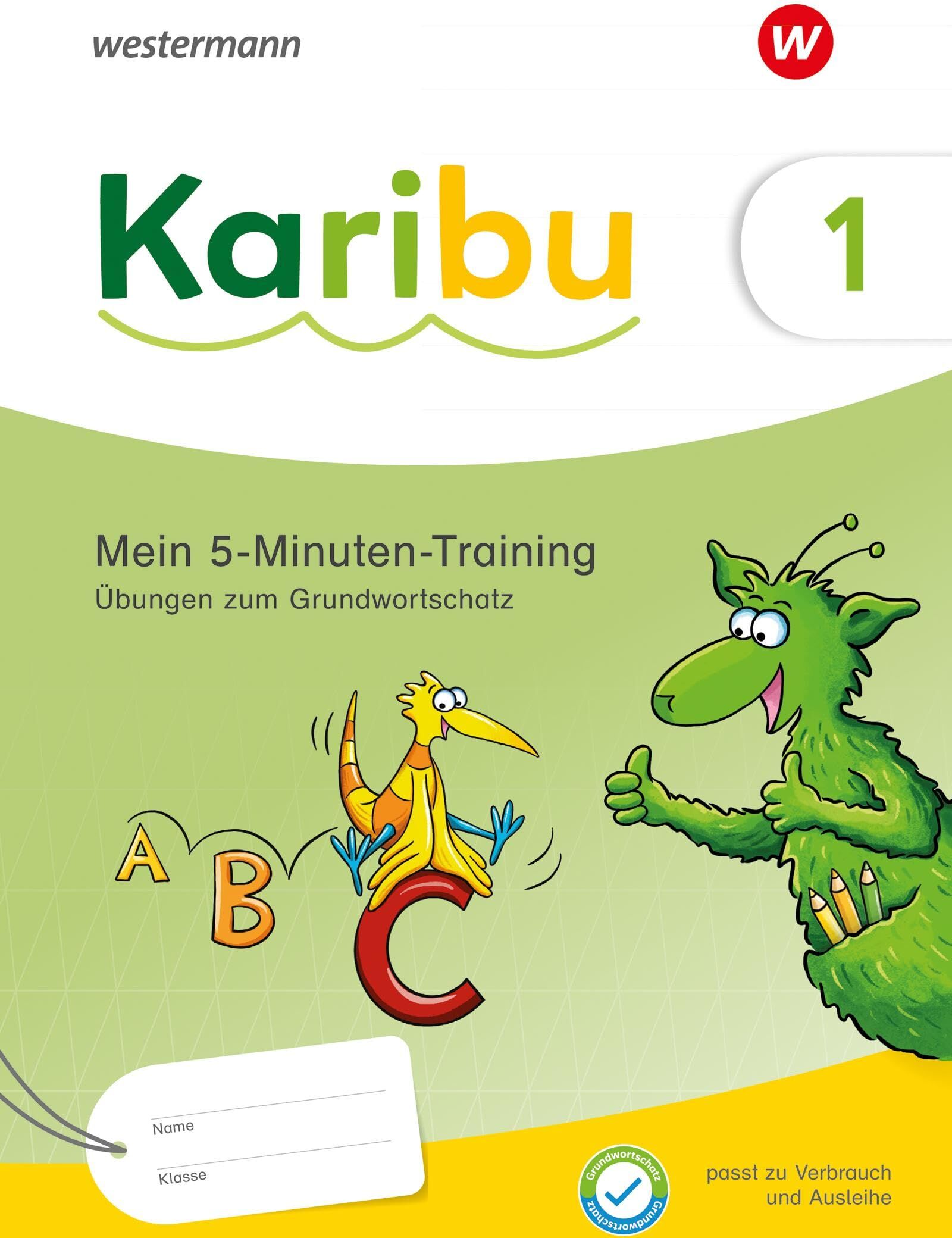 Karibu - Ausgabe 2024: 5-Minuten-Training: Diktate / Abschreibtexte zum Grundwortschatz - Preis vom 01.10.2026 17:08:56 h