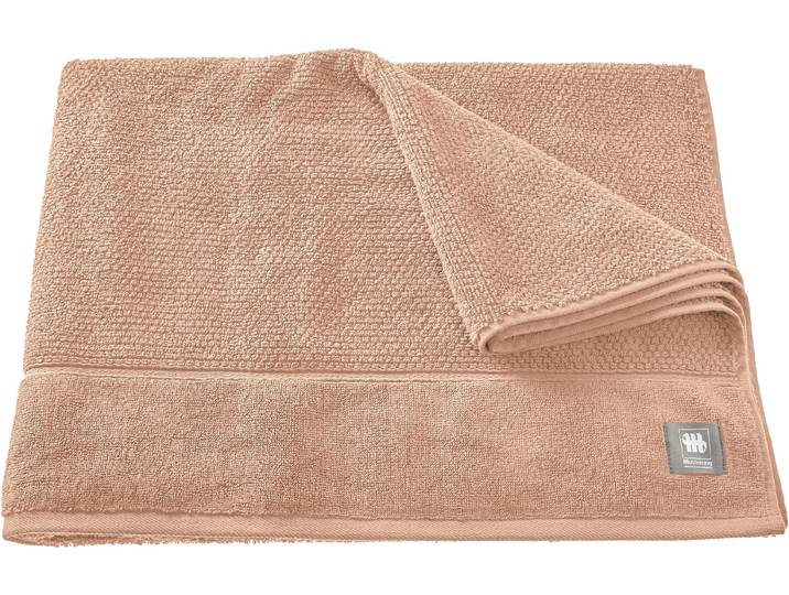 Badetuch MUSTERRING Solid , grau (kit), B:100cm L:150cm, Frottee, Baumwolle, Handtücher, Badetuch, hautschmeichelnde Airtouch Qualität