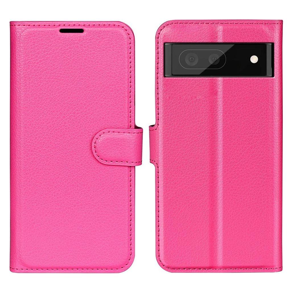 Cover-Discount Google Pixel 7 - Leder Etui Hülle pink (Google Pixel 7) (102301978D)