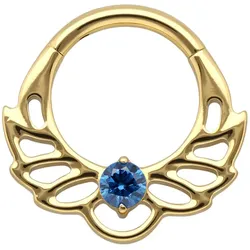 Titan Segmentring Clicker LOTUSBLÜTE