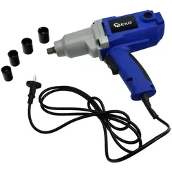 GEKO, Bohrmaschine + Akkuschrauber, Elektro-Schlagschrauber, 320Nm, 1/2, 800W (Schlagschrauber)