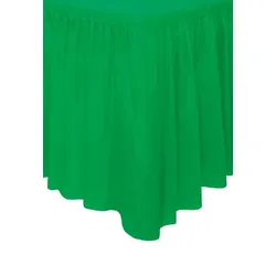Tischverkleidung / Skirting dunkelgrün