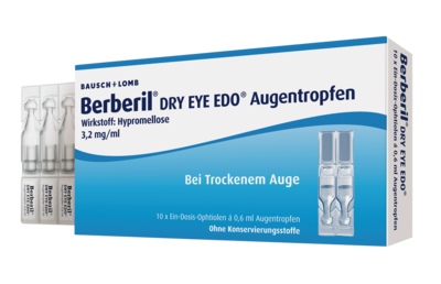 Dr. Gerhard Mann BERBERIL Dry Eye EDO Augentropfen 10X0.6 ml 01929471