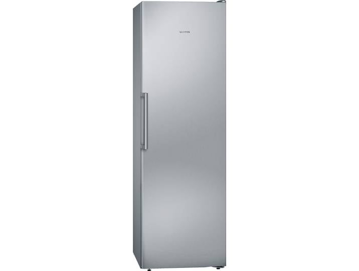 Siemens iQ300, free-standing freezer, 186 x 60 cm, Inox-easyclean, GS36NGIEV