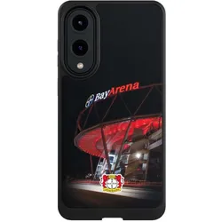 Nivocase Hülle für Samsung Galaxy S25 Edge Handyhülle NIVOcore Case Schwarz Bayer 04 Leverkusen Offizielles (Samsung Galaxy S25 Edge), Smartphone Hülle, Schwarz