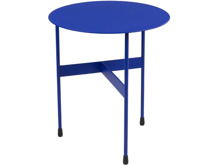 Spinder Design Beistelltisch Hesta Blau Stahl B 40 H 45 cm - Beistelltisch