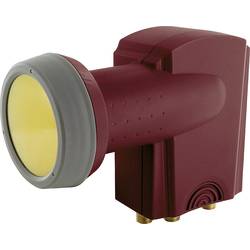 Schwaiger SPS6918R531 Quattro-LNB Feedaufnahme: 40 mm Ziegel-Rot