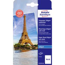 Avery-Zweckform Premium C2570-50 Fotopapier 10 x 15 cm 250 g/m² 50 Blatt Seidenmatt